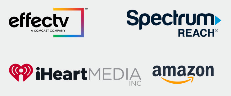 Effectv, Spectrum Reach, iHeartMedia, Amazon