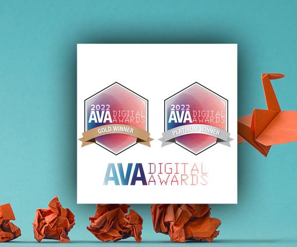 Stream Companies Receives Gold and Platinum Award for Creativity and Design Presented by AVA Digital Awards