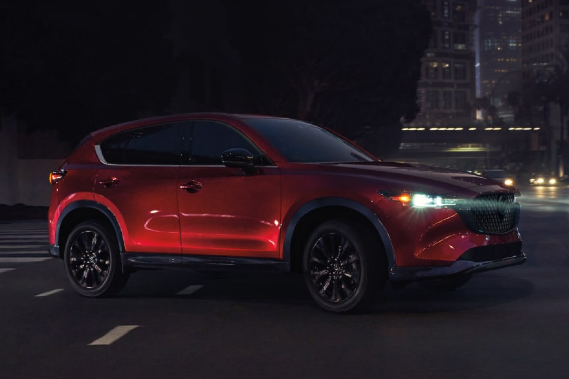 Mazda Red SUV