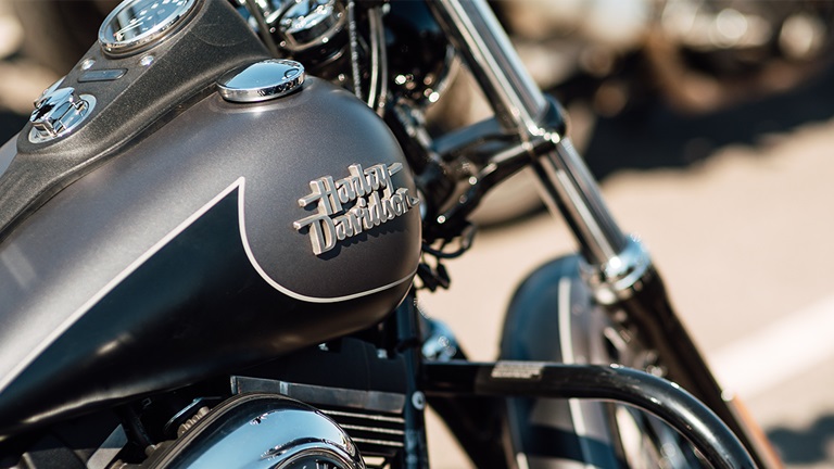 Harley-Davidson Logo on Gas Tank